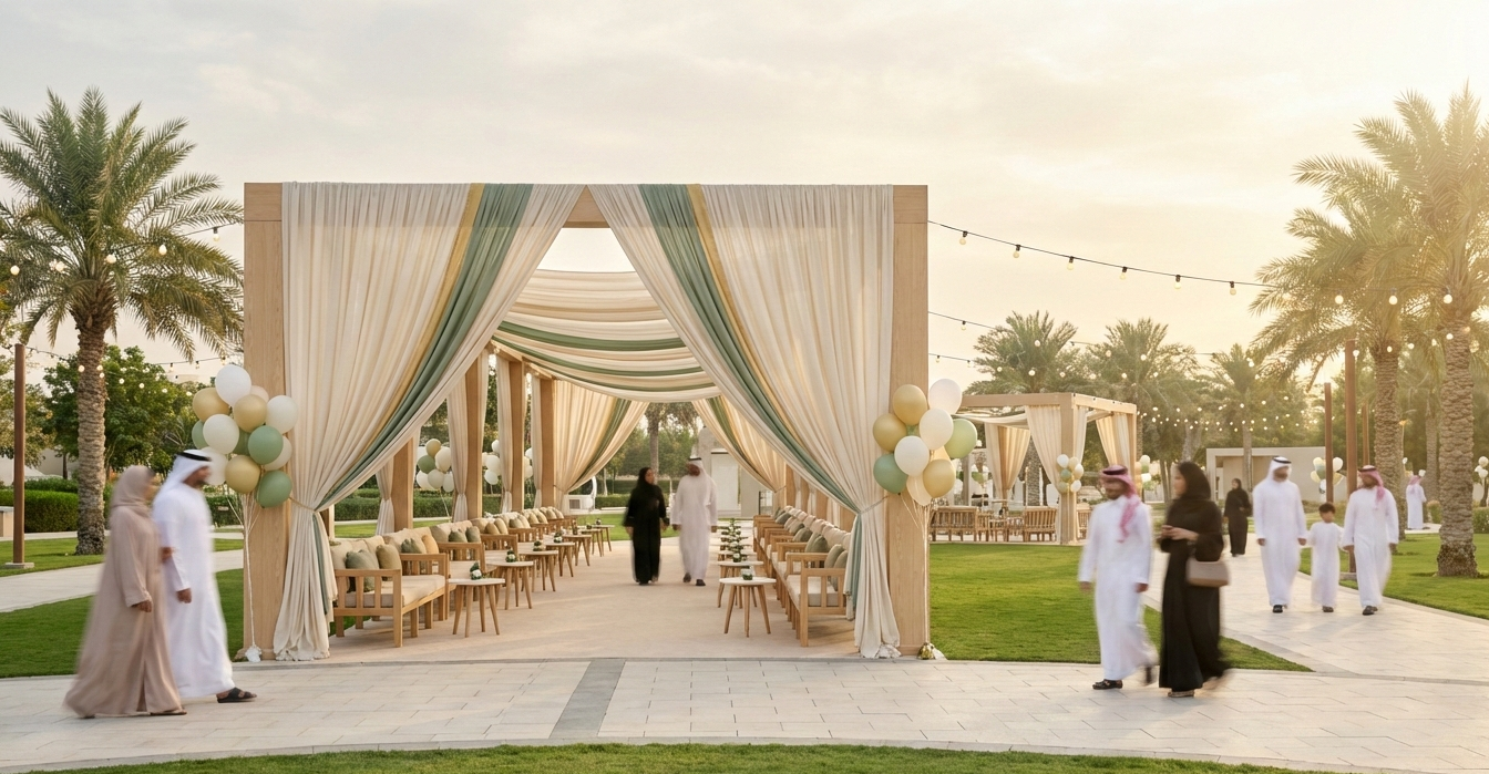 جلسات خارجية وتراسات بلمسات دافئة